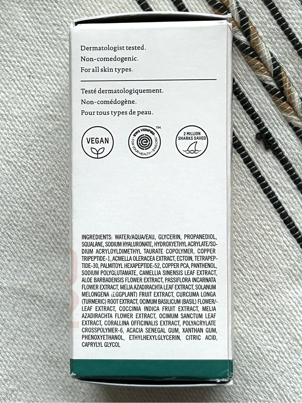 Biossance Squalane + Copper Peptide Rapid Plumping Serum 50mL NEW